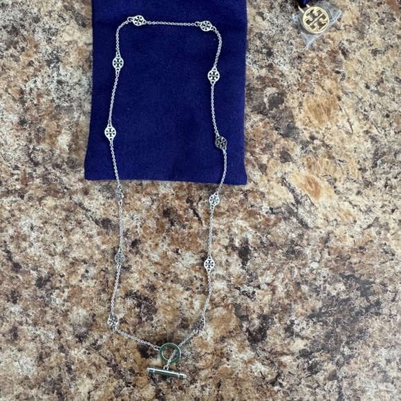 Tory Burch Jewelry - Tory Burch silver necklace
